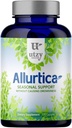Utzy Naturals Allurtica ← Herbal Suplemento con Quercetin y Stinging Nettle ¦ Apoyo Estacional para Adultos &amp; Niños TENIDO No Drowsy TEN 120 Capsules
