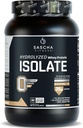 SASCHA FITNESS Hidrolyzed Whey Protein Isolate,100% Grass-Fed (2.11 libras) (Caramel Flavor)