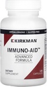 Kirkman - Immuno-Aid Advanced Formula - 120 cápsulas - Immune Support - Potent Proprietary Blend - Hypoallergenic