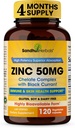 Suplementos Zinc para Hombres y Mujeres TENIDO Zinc 50mg con Currant Negro 120 Capsules Vegetarianos TENIDO Forma altamente absorbible para el apoyo inmunitario Ø Zink 50 mg Suplemento Promociona la salud de la piel