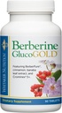 Suplemento Berberina GlucoGold del Dr. Whitaker con 1500 mg por día de BerberPure Berberine, canela concentrada, crominex Chromium y Banaba Leaf Extract (90 Tablets)