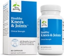 Terry Naturally Healthy Knees " Joints - Suplemento dietético para apoyar la salud ósea " Flexibilidad conjunta - Asistencia saludable para la rodilla y la cadera con Fructoboato de calcio - 60 cápsulas