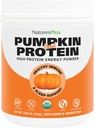NaturesPlus Proteína de semilla de calabaza orgánica - .95 lbs Powder de proteína vegana - Suplemento de proteína de alta energía, promueve la salud de próstata, calma malestar menstrual - Vegetariano, libre de gluten - 15 servidumbres