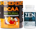 Nutrology Zen Natural Magnesium Supplement (30 Servings) " Nutrology BCAA Natural, Plant Based BCAA Powder, Orange Coconut Flavor (30 Servings)