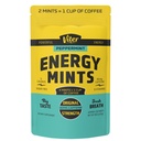 Viter Energy Caffeinated Mints 40mg Caffeine, B Vitaminas, Sugar Gratis. (Peppermint, 8oz, Bulk Bag)
