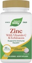 Camino de la Naturaleza Zinc Lozenges con Vitamina C & Echinacea, Suplementos Zinc para Hombres y Mujeres, Immune Support*, Wild Berry Flavor, 60 Lozenges (Packaging May Vary)