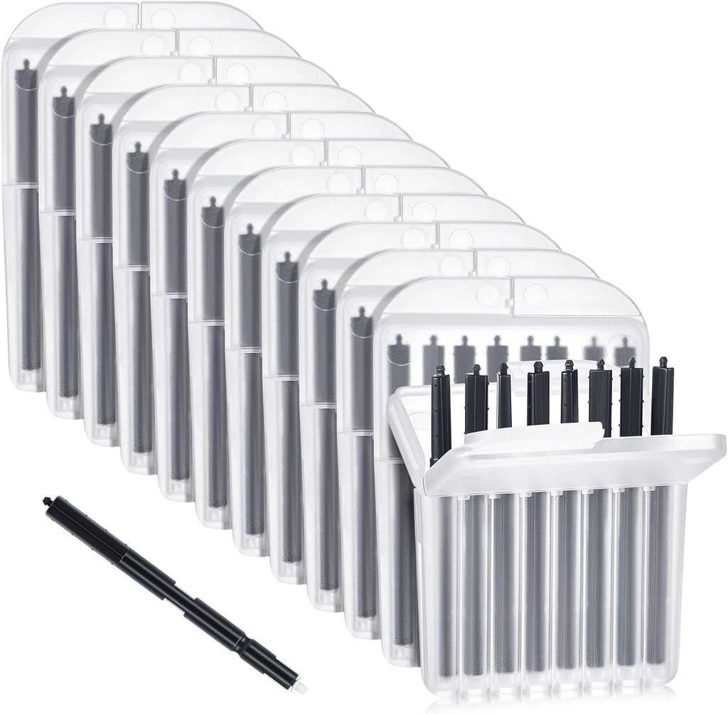 TrelaCo 96 Pcs Ayuda de Audición Ear Wax Guard Filtro Cerumen Stop Cleaning Tool Accesorios Hearing Aid Cleaning Kit con Carry Case Compatible con Phonak, Widex, Resound Wax Traps, 12 Packs
