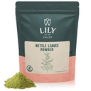 LILY OF THE VALLEY Nettle Leaf Powder - Gently Dried and Ground - 100% Natural Stinginging Nettle - Adición ideal a recetas - Vegan &amp; Gluten-Free - Empaquetado en bolsa resealable (8oz, 226g)