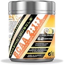 Increíble musculo BCAA 2:1 Aminoácidos de Cadena Suplementario TENIDO 6000 Mg Por Serving ANTE Pina Colada Flavor ANTE 60 Servings