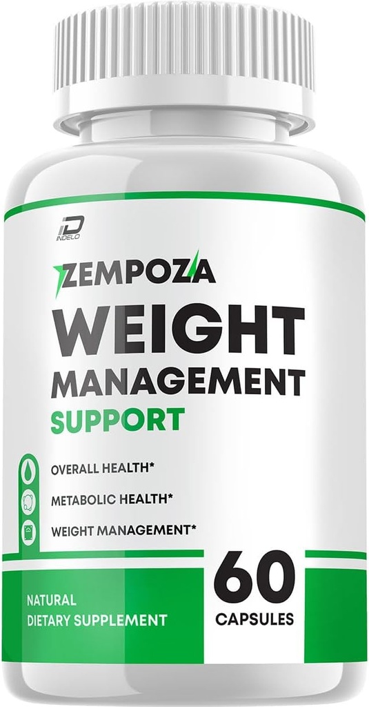 Zempoza Metabolismo cápsulas - Zempoza Naural Suplemento dietético, Zempoza Capsules, Zempoza Pills, Zampoza, Zempoza Reseñas (60 cápsulas)