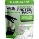 Vade Nutrition Dissolvable Plant-Based Meal Replacement Packs ¦ Vanilla ← On-The-Go, 100% Vegan, 26 Vitaminas &amp; Minerals, 10 Superfoods, Lactose Free, Gluten Free, No Sugar Añadido, Lean, 14 Serviciones
