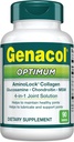 Genacol Optimum – Glucosamine, Chondroitin, MSM and Ultra-Hydrolyzed Collagen Tablets, Maintains Healthy Joints, Protects & Lubricate Cartilage, 90 Tablets (30-Day Supply)