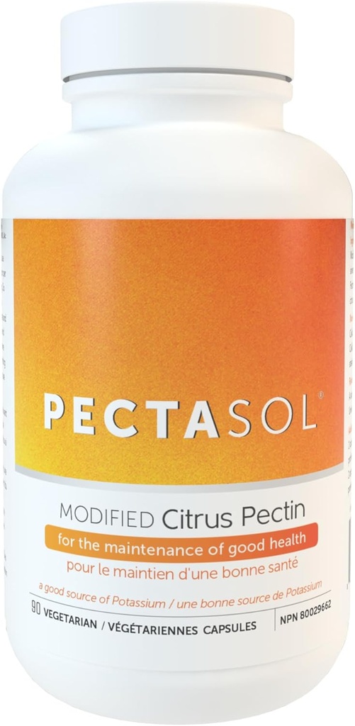 PectaSol Modified Citrus Pectin – 90 cápsulas – Total-Body Health Supplement to Support the Heart, Immune System, Inflammation Response &amp; Healthy Aging + Maintain Healthy Galectin-3 Levels