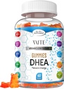 DHEA 50mg Gummies para Hombres y Mujeres – Equilibrio hormonal, Energía & Mood Soporte – Sistema Inmunitario Booster – Vegano, Libre de gluten, No GMO – Perimenopause & Menopause Suplemento 60 Chews