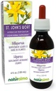 Naturalma Hierba de San Juan (Hypericum perforatum) hierba con Flores Tintura libre de alcohol - 4 fl oz Extracto líquido en gotas - Suplemento herbal - Vegan