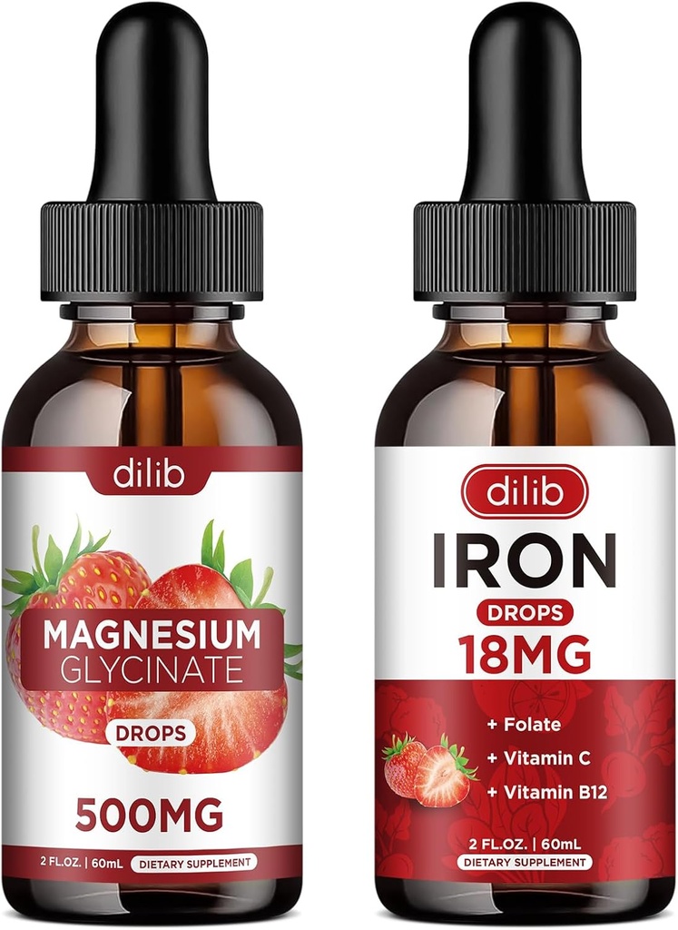 Suplemento de hierro líquido para mujeres Magnesium Glycinate Liquid Drops
