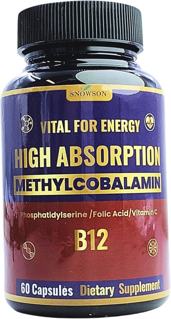 SNOWSON NeuroMax Metilcobalamina Vitamina B12 Energía Vitamina B12
