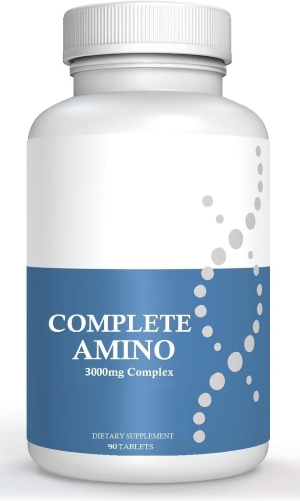 Fórmula Amino completa, Construir músculos más fuertes y aumentar la energía ← Suplementos Amino 90 Cuenta