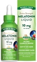 La verdad de la naturaleza Melatonin Liquid TENIDO 10 mg TENIDO 2 Fl oz Fuerza máxima para los adultos TENIDO Berry Flavor ANTE Vegan, Non-GMO & Gluten Suplemento gratuito