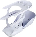 Navage Countertop Caddy - Storage Caddy Organizer for The Navage Nasal Irrigation System - 3-Tier Nose Cleaning Supplies Organizer with Detachable Tray - Plastic Caddy Only - Nasal Care Accesorios
