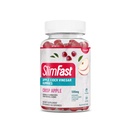 SlimFast Apple Cider Vinegar Gummies, Suplemento dietético con 500 mg Organic Apple Sider Vinegar por Serving, Crisp Apple Flavor, 45 Servings (Packaging May Vary)