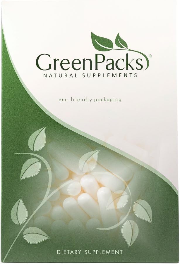 GreenPacks® GABA 750 mg Suplemento - 60 cápsulas