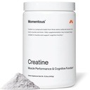 Polvo de Monohidrato de Creatina Momentosa - Crepure Cretina Polvo - Apoyos Fuerza, Lean Muscle, " Recuperación para Mujeres Hombres - NSF Certificado para Deporte - 5 g por Serving - 90 Servimientos
