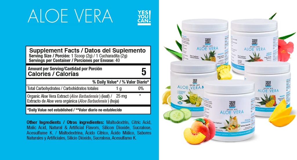 Sí Usted puede! Detox Plus Kit (Reemplazo de comida Dulce de Leche, Aloe Vera Pineapple) - Reemplazo completo de la comida Polvo, Booster de alta energía Shake, Aloe Vera Detox Suplemento, Transformación de la Salud
