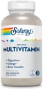 SOLARAY Spectro Multivitamina, Iron Gratis - Multi Vitamina w/Calcium, Magnesio, Verdes Energizantes, Enzimas Digestivas - Digestión, Energía Celular, Salud de Hueso, Apoyo Inmunitario, 41 Serviciones, 250 cápsulas