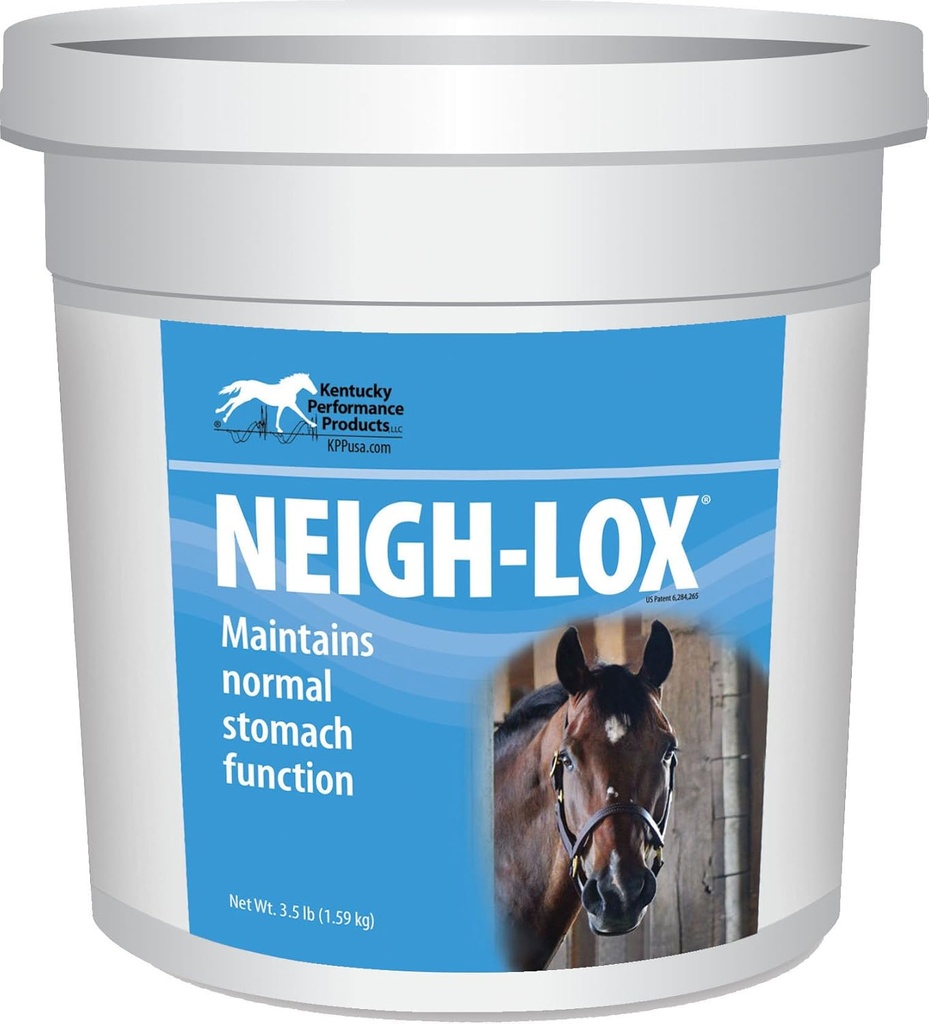 Kentucky Performance Neigh-Lox Digestive Supplement for Horses, 3.5 Pound Container