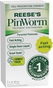 REESE'S PINWORM Medicine Liquid for Entire Family, Full Prescription Strength, 2 Oz, #1 Doctor Recommended Single Dose Pyrantel Pamoate Dewormer for Adults &amp; Kids Ages 2+, Banana Flavor