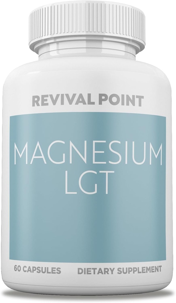 Complejo de Magnesio Triple con Magnesio Chelated Bisglycinate &amp; Magnesio Taurate para Absorción Superior– 150 mg Magnesio Elemental Suplemento- Apoya el sueño, la salud cardiovascular " Nerves