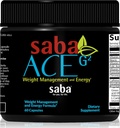 Saba ACE G2 - Thermogenic Fat Burner. Suplemento de pérdida de peso, supresor de la competencia, " Booster de energía - Green Tea Extract,Capsimax, Garcania, Carnosyn " Más - 60 cápsulas