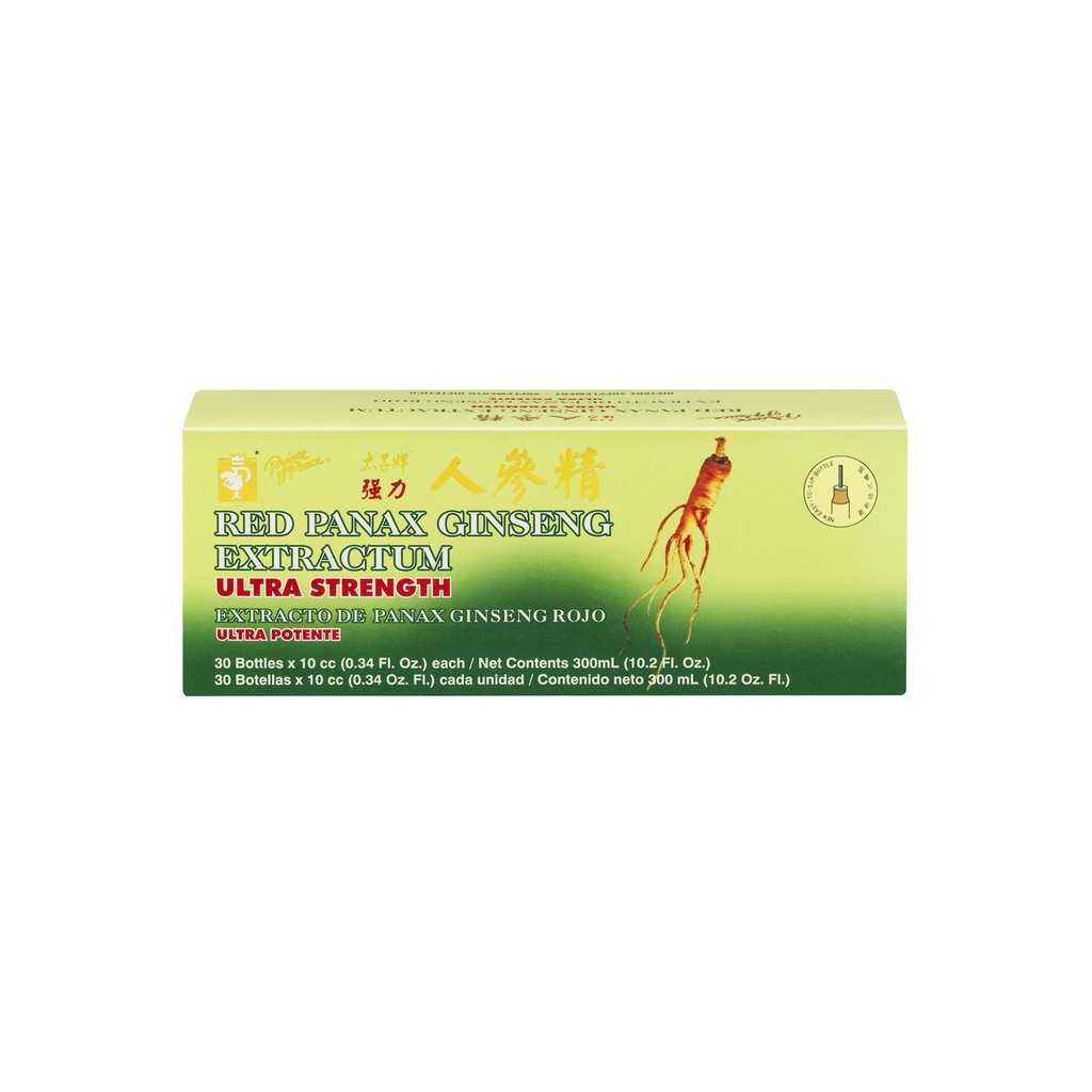 Prince Of Peace Red Panax Ginseng Extract 30X10 Cc
