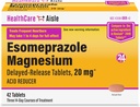 HealthCareAisle Esomeprazole Magnesium Delayed-Release Tablets, 20mg - 42 Count - Acid Reducer, Provides Heartburn Relief