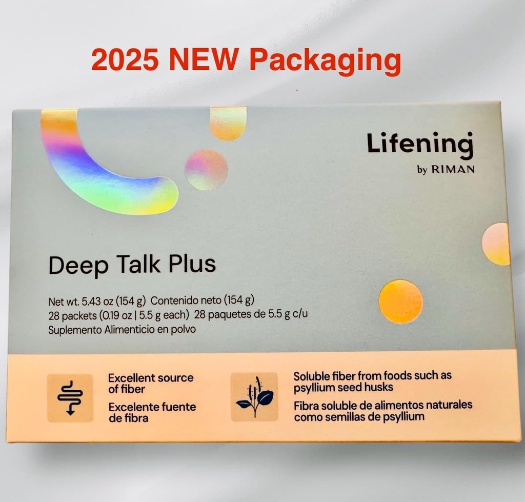 Riman Lifening Deep Talk Plus Dietary Supplement, 5.5g x 28 Packets