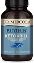 Dr. Mercola, Keto Krill Oil Supplement, 90 Servings (180 Capsules) Omega 3 Fatty Acids, MSC Certified, Non GMO, Soy-Free, Gluten Free