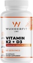 Vitamina K2 + D3, Capsules, 60 Servimientos