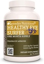 Remedy’s Nutrition Healthy Eye Surfer tención 1,000 mg, 60 Vegan Capsules Herbal Suplemento dietético  Two Month Supply