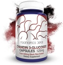Nootropics Depot Cyanidin 3-Glucoside Capsules  durable 125mg Silencio 180 Conde Silencio Black Rice Extract  Oryza Sativa ← Metabólica, Vision, " Cognitive Support