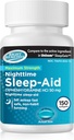 Ayuda de sueño nocturna Softgels, (150 softgels), Diphenhydramine HCI 50 mg, Fall Asleep Fast, soporta sueño más profundo, descanso