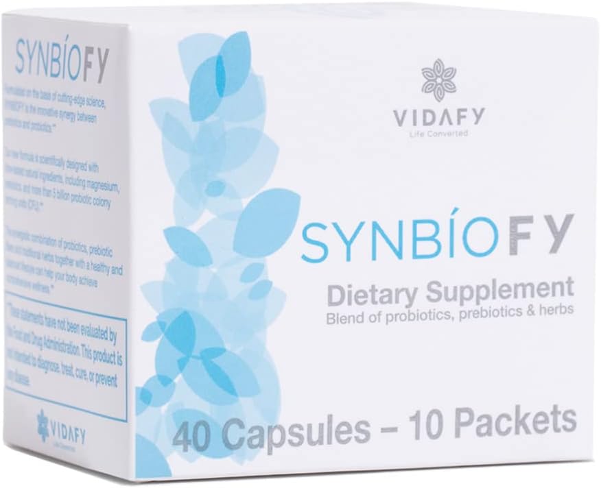 Synbiofy - 40 cápsulas Suplementos naturales
