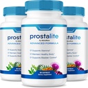 (3 Pack) Prostalite Capsules, Prostalite Prostate Support Supplement, Prostalite All-Natural Supplement for more Control, Prostalite Maximum Strength Pills, Prosta lite Reviews (180 cápsulas)