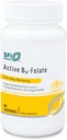Klaire Labs SFI Health Active B12 - Folate Supplement - Dissolvable Lozenge with Methyl Folate &amp; Vitamin B12 Methylcobalamin - Highly Absorbable - Support Healthy Mood, Energy & Cognition (60 Count)