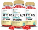 Laboratorios justificados (3 Pack Speedy Keto ACV Gummies Extreme 2000MG Speedy Keto Gummies Advanced Formula Apple Cider Vinegar con Pomegranate Beet Juice Powder B12 Vegan Non GMO 180 Gummys