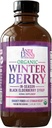 Andi Lynn's Winterberry Black Elderberry Syrup - Incluye: Elderberries Negros, Cinnamon, Ginger, Honey & Lemon - Immune Support for Whole Family - Organic & Great Tasting Syrup 4oz