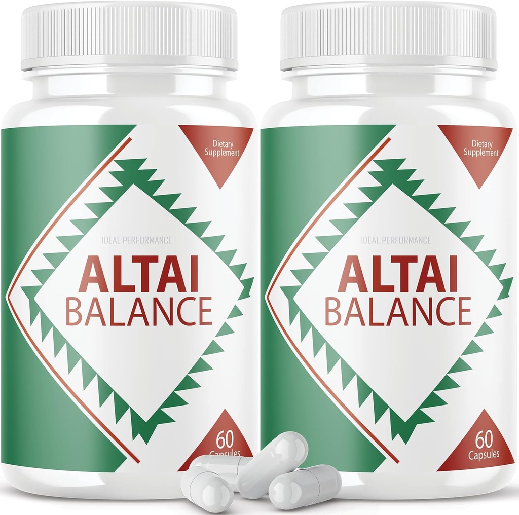 IDEAL PERFORMANCE (Oficial) Altai Balance Support Formula Pills Suplemento (2 Pack)