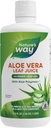 Camino de la Naturaleza Aloe Vera Leaf Juice and Inner Leaf Gel, con Aloe Polymax+, Certified for Aloe Content and Purity, Wild Berry Flavored, 33.8 Fl Oz (Packaging May Vary)