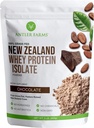 Antler Farms - 100% Grass Fed New Zealand Whey Protein Isolate, Chocolate Flavor, 2 lbs - Puro y Limpio, 4 Ingredientes, Delicious, Cold Processed
