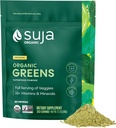 Suja Ecológico Verdes Polvo Probiótico Blend, Spirulina, Bebida Superalimentaria Diaria o Smoothie Mix para Apoyo Inmunitario, Digestión, Energía, Vegan, Gluten Libre, No GMO, 30 Servimientos